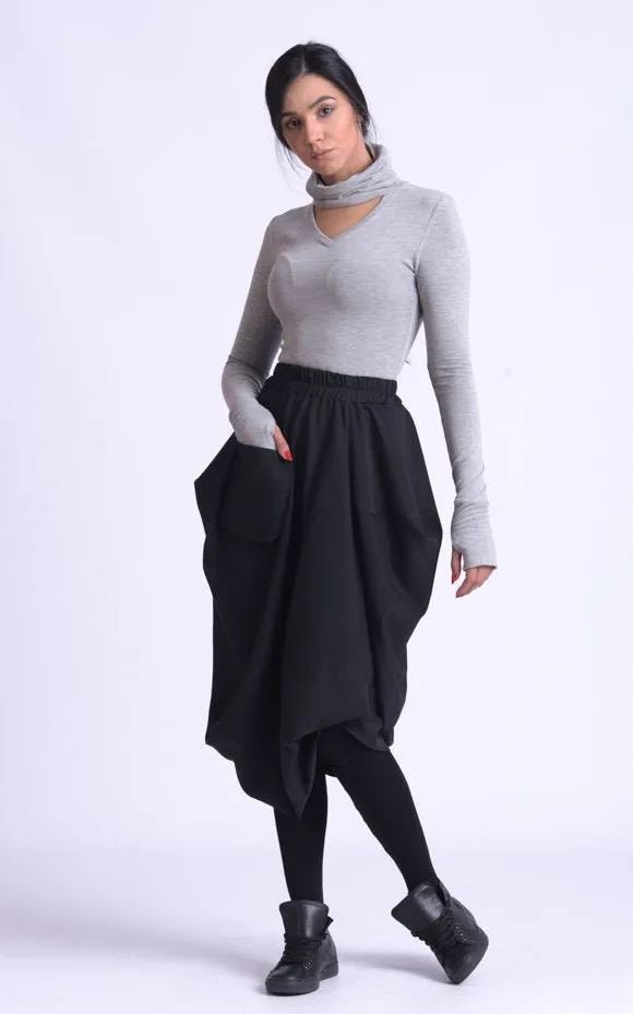 Extravagant Asymmetric Skirt