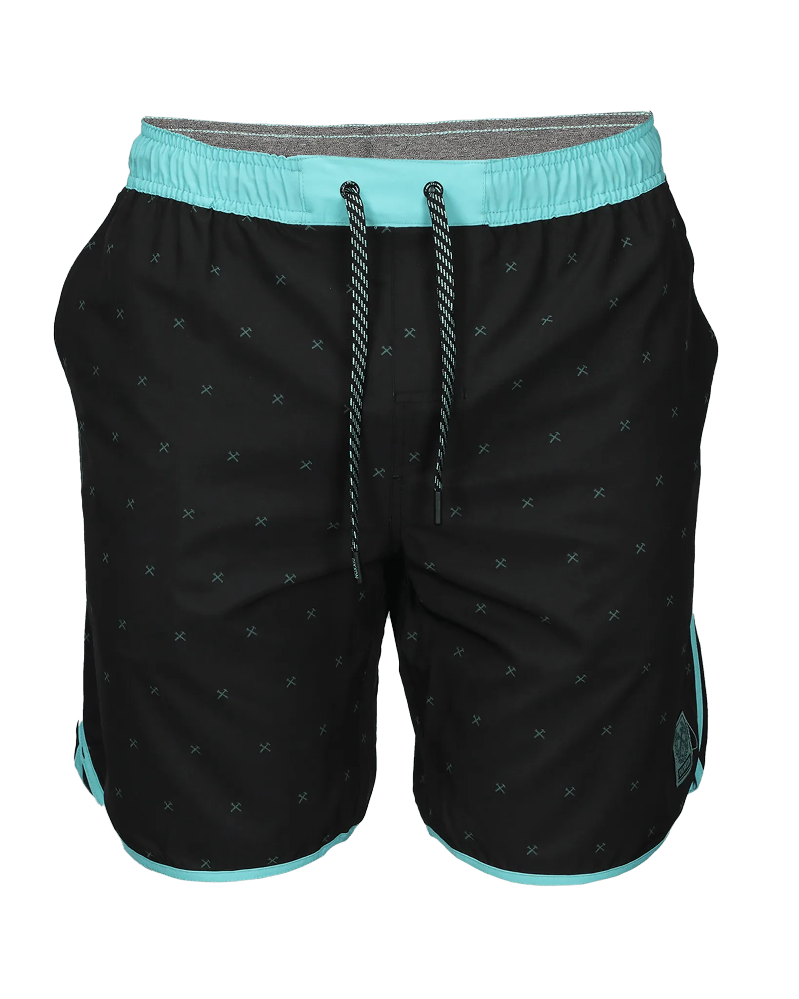 Finney Chad Shorts - Black & Tiffany