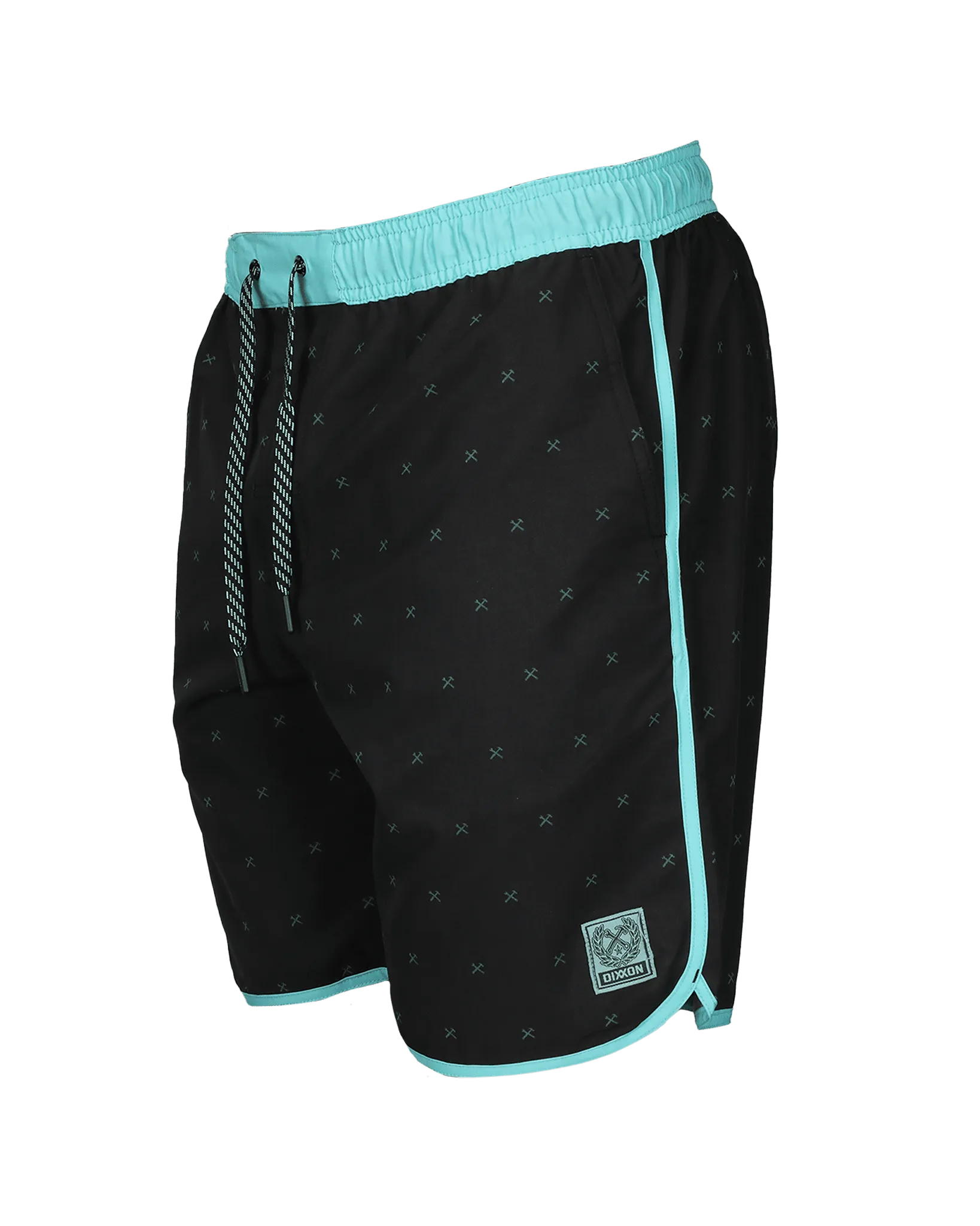 Finney Chad Shorts - Black & Tiffany