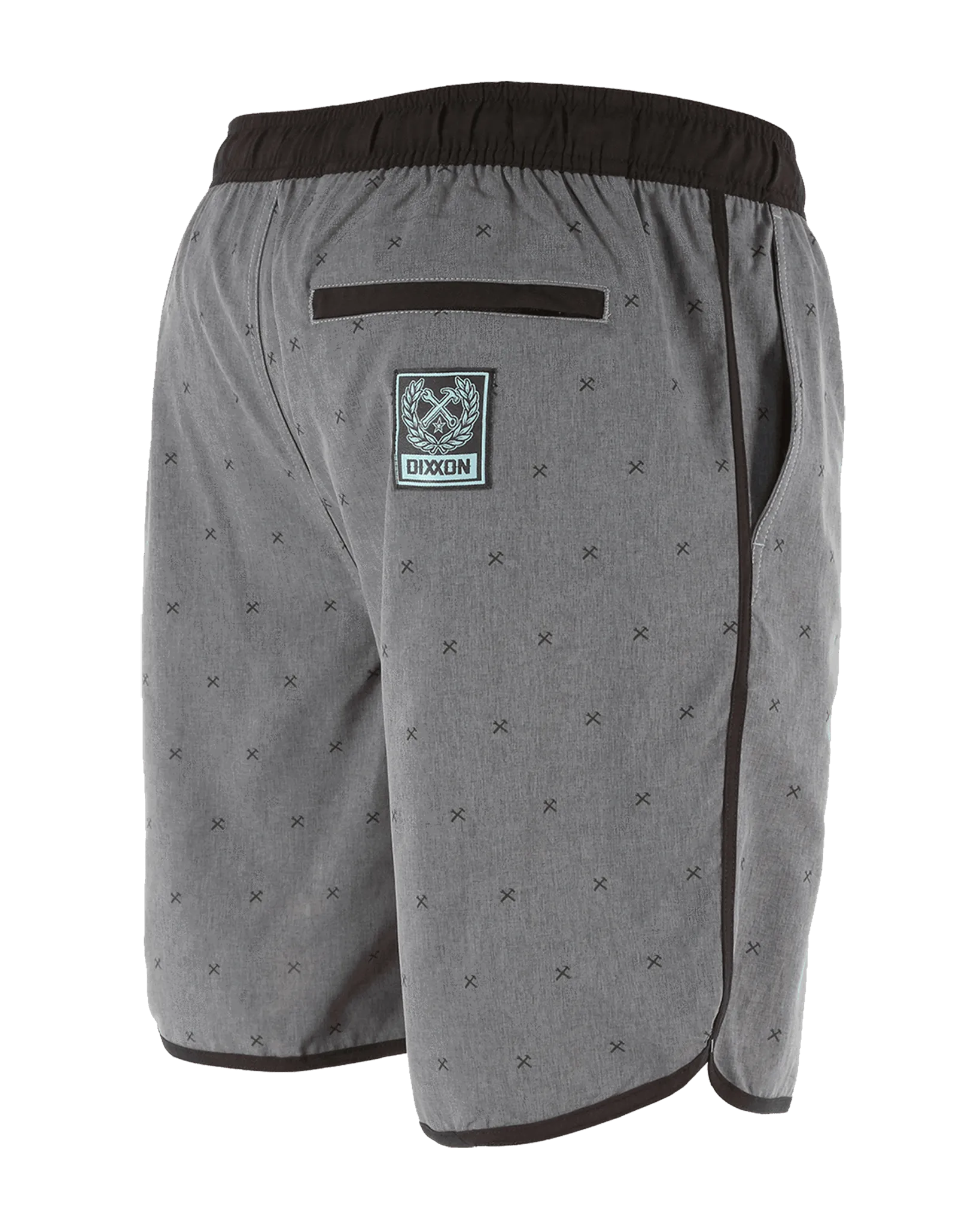 Finney Chad Shorts - Gray & Black