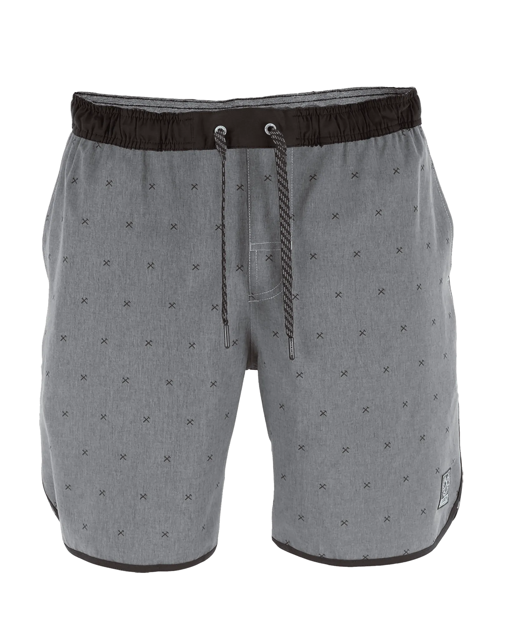 Finney Chad Shorts - Gray & Black