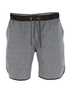 Finney Chad Shorts - Gray & Black