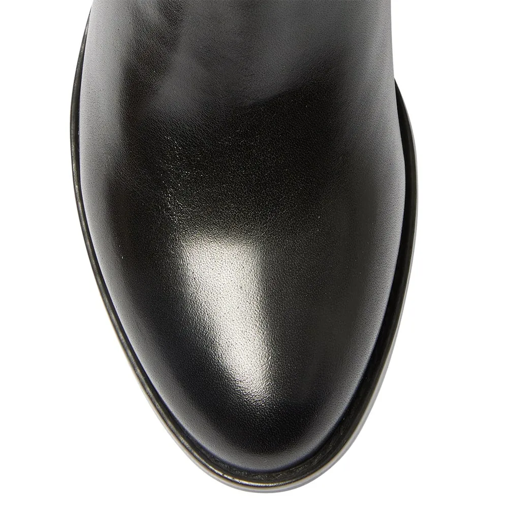 Galen Boot in Black Leather