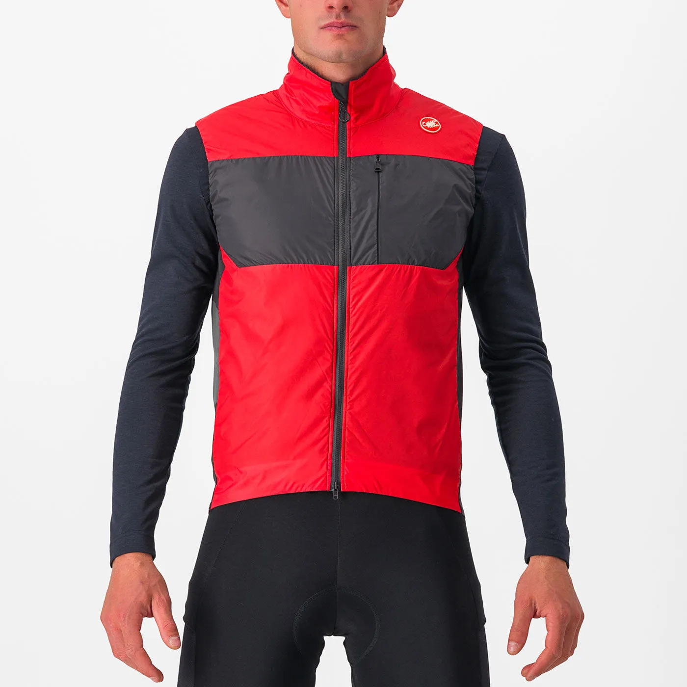 Gilet Castelli Unlimited Puffy - Rosso