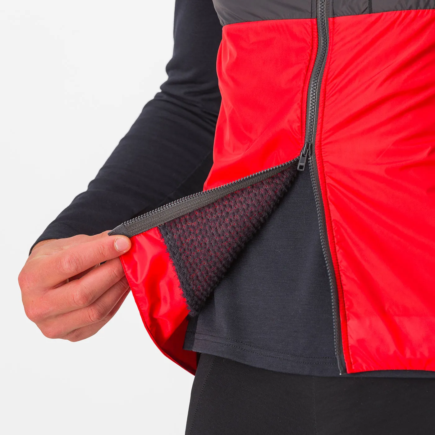 Gilet Castelli Unlimited Puffy - Rosso