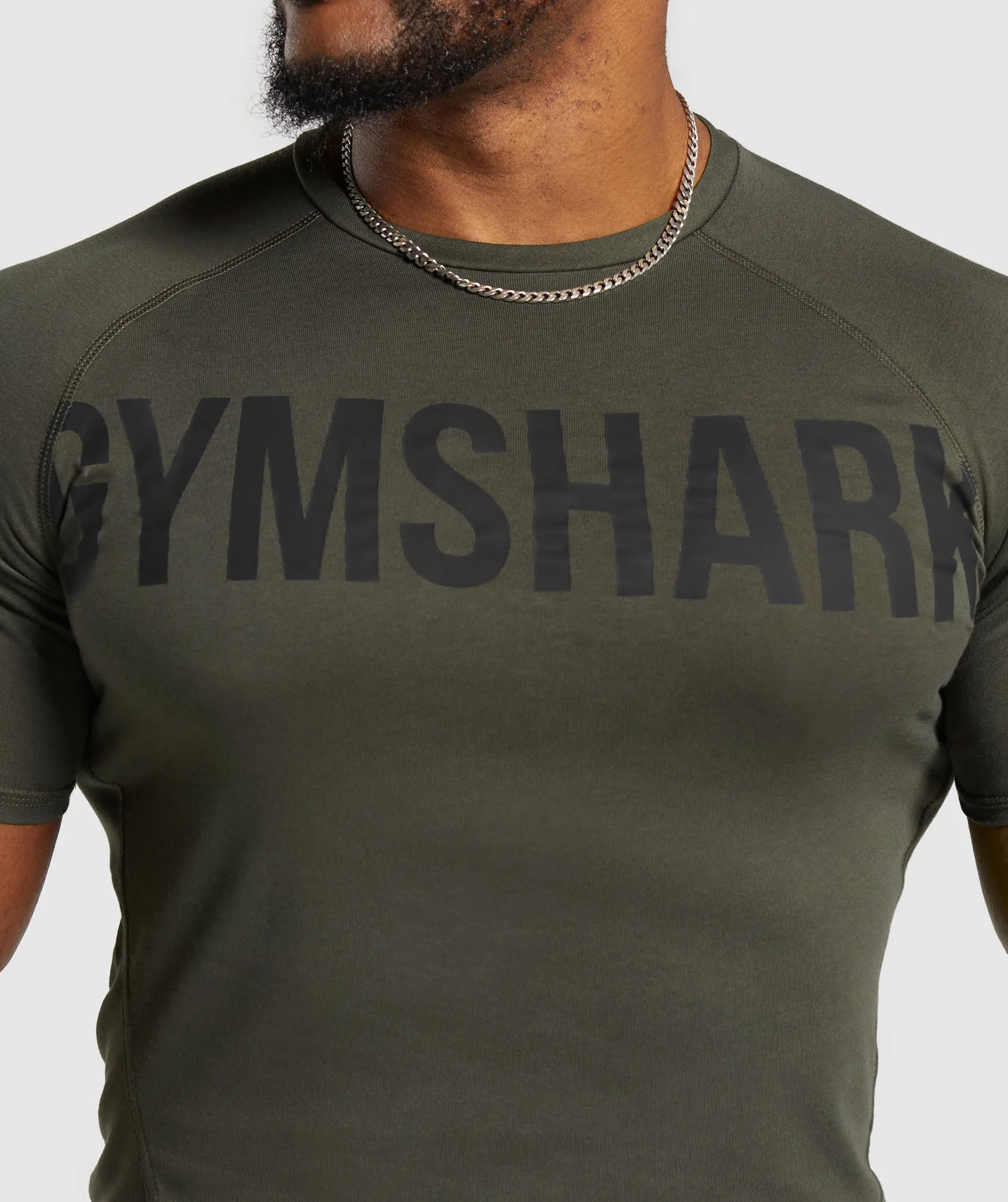 Gymshark Impact Muscle T-Shirt - Strength Green