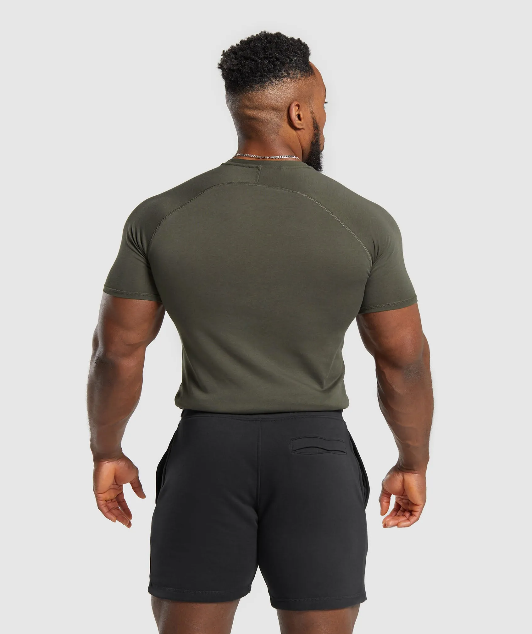 Gymshark Impact Muscle T-Shirt - Strength Green