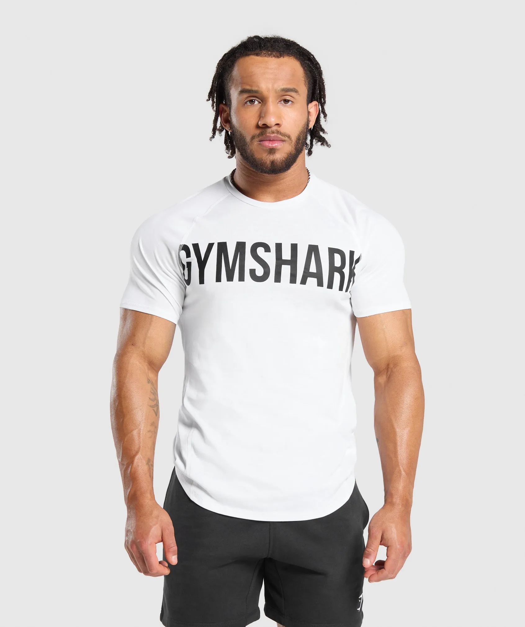 Gymshark Impact T-Shirt - White