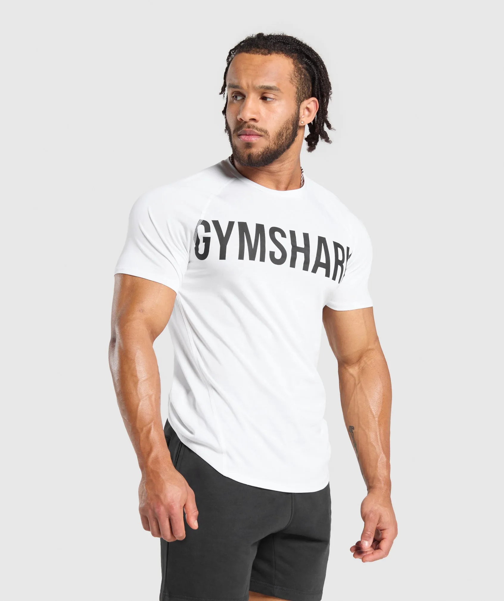 Gymshark Impact T-Shirt - White