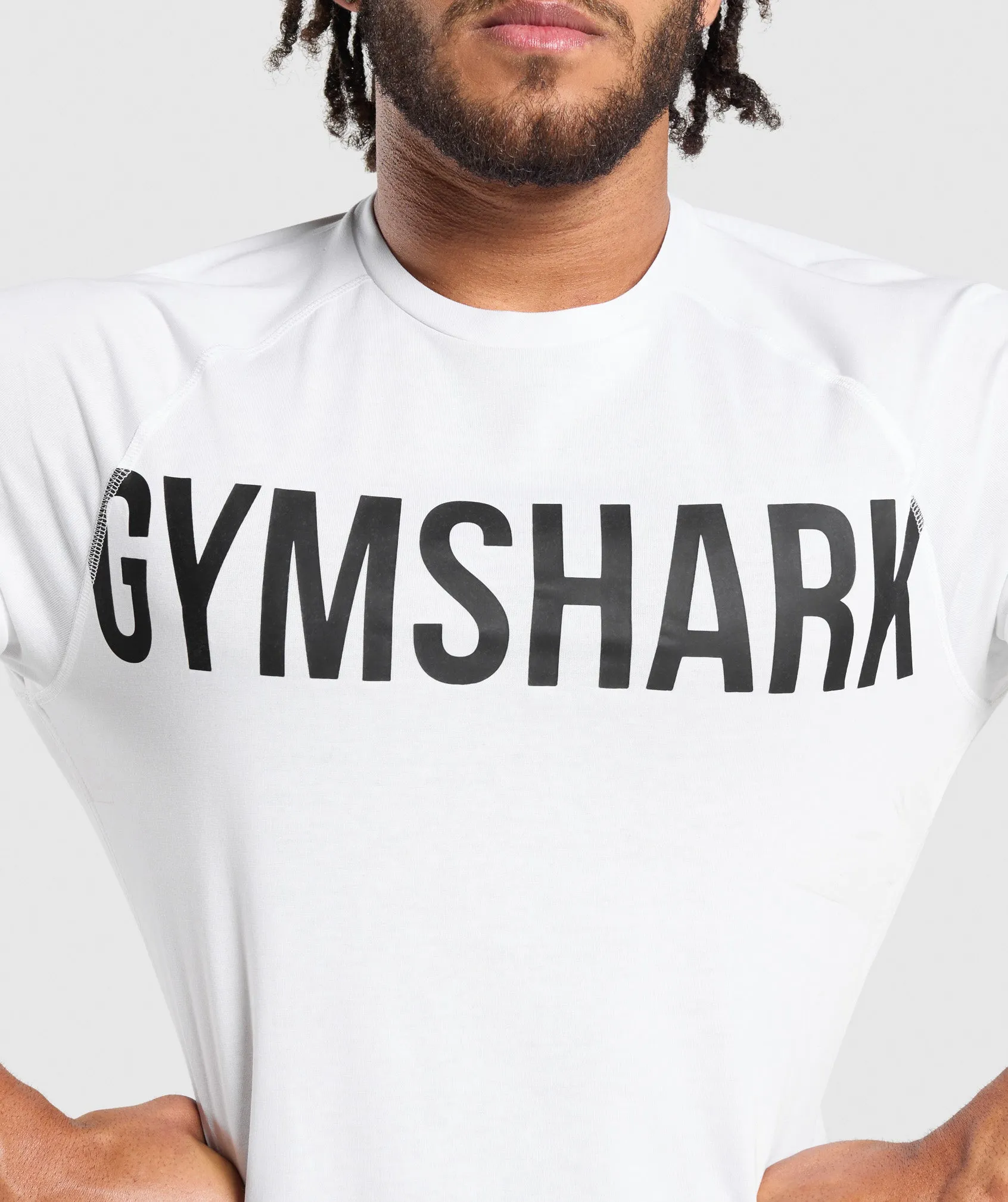 Gymshark Impact T-Shirt - White