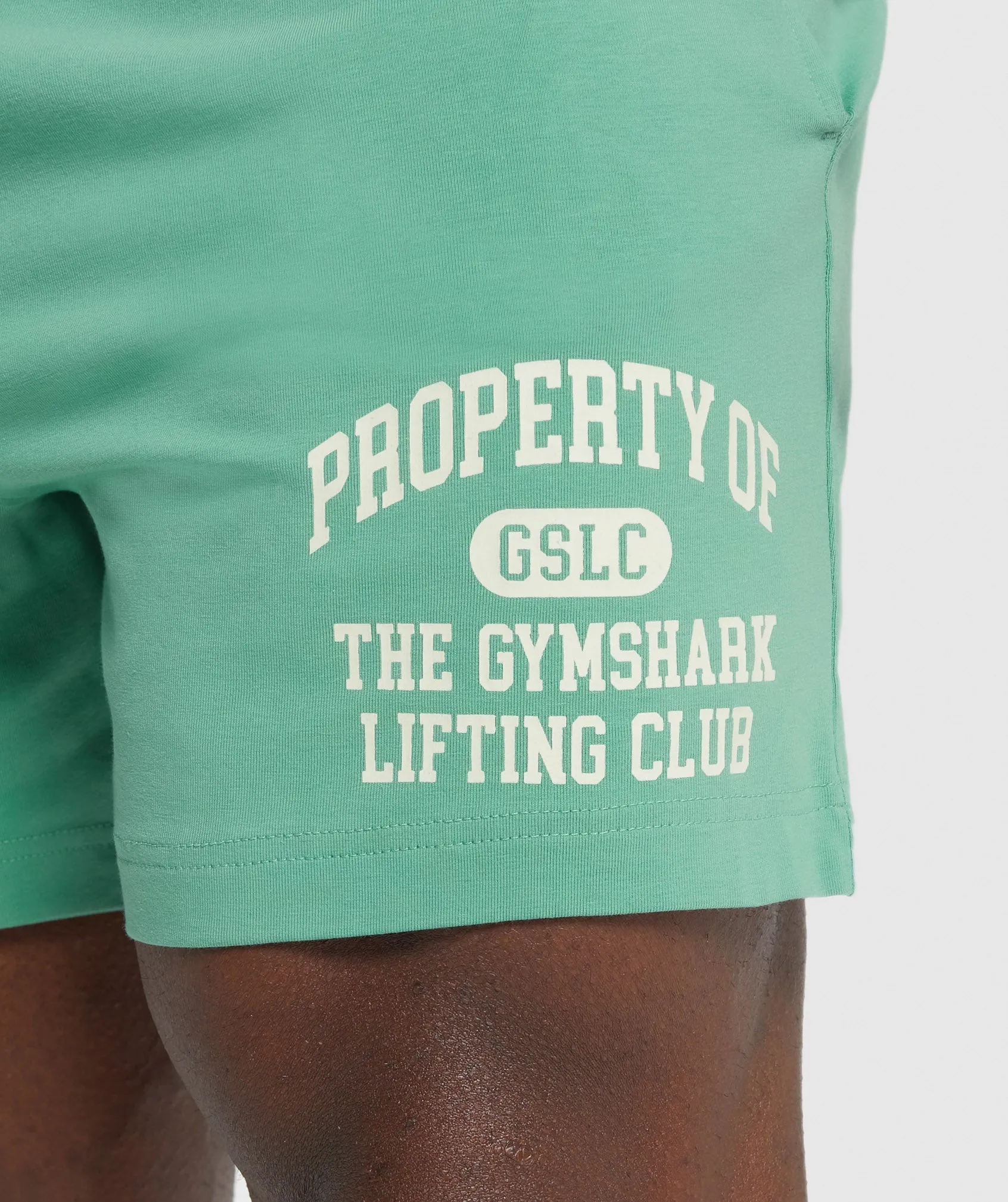 Gymshark Lightweight Jersey Shorts - Lagoon Green