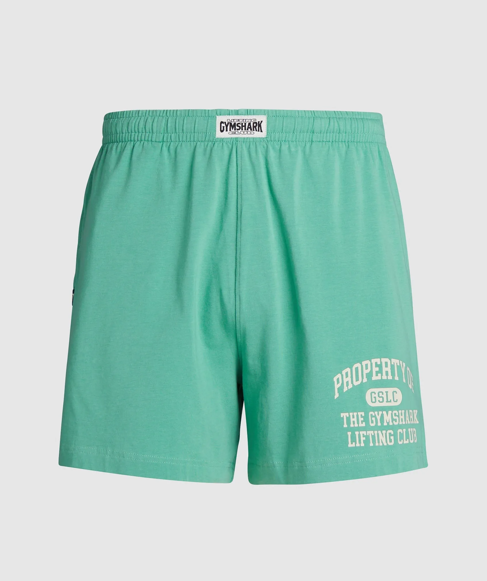 Gymshark Lightweight Jersey Shorts - Lagoon Green