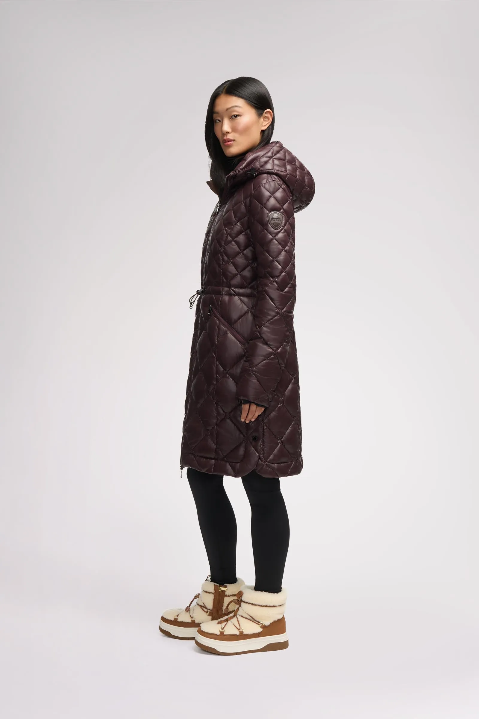 Halona Women's Lightweight Mid-length Puffer