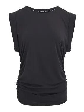 Highline Jersey Flange Sleeve Top