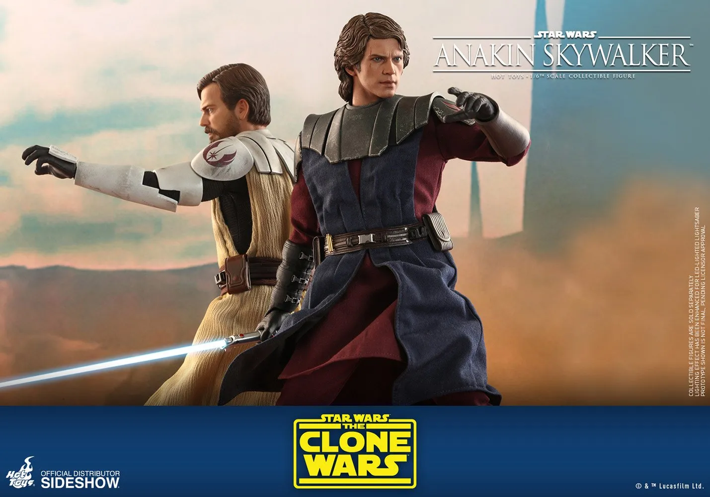 Hot Toys Television Masterpiece 1/6 Scale Figure - Anakin Skywalker (The Clone Wars)