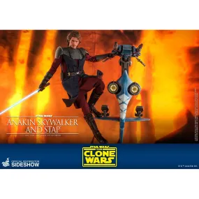 Hot Toys TV Masterpiece 1/6 Scale Figure - Anakin Skywalker & STAP (The Clone Wars)