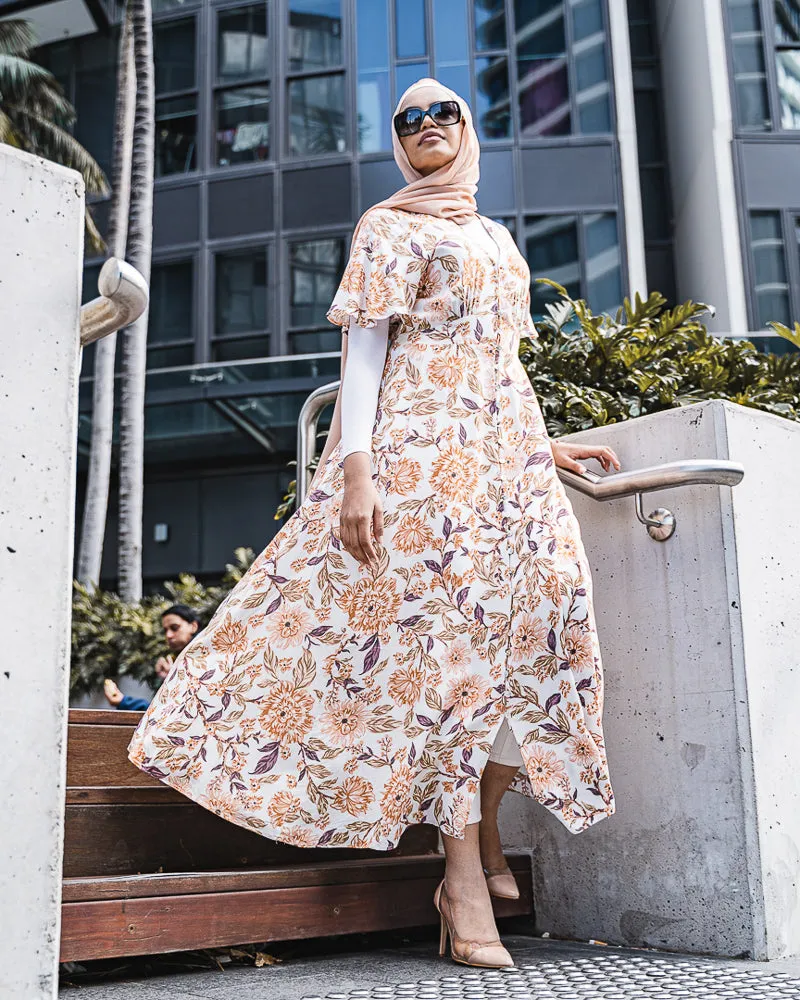 Iris Floral Maxi