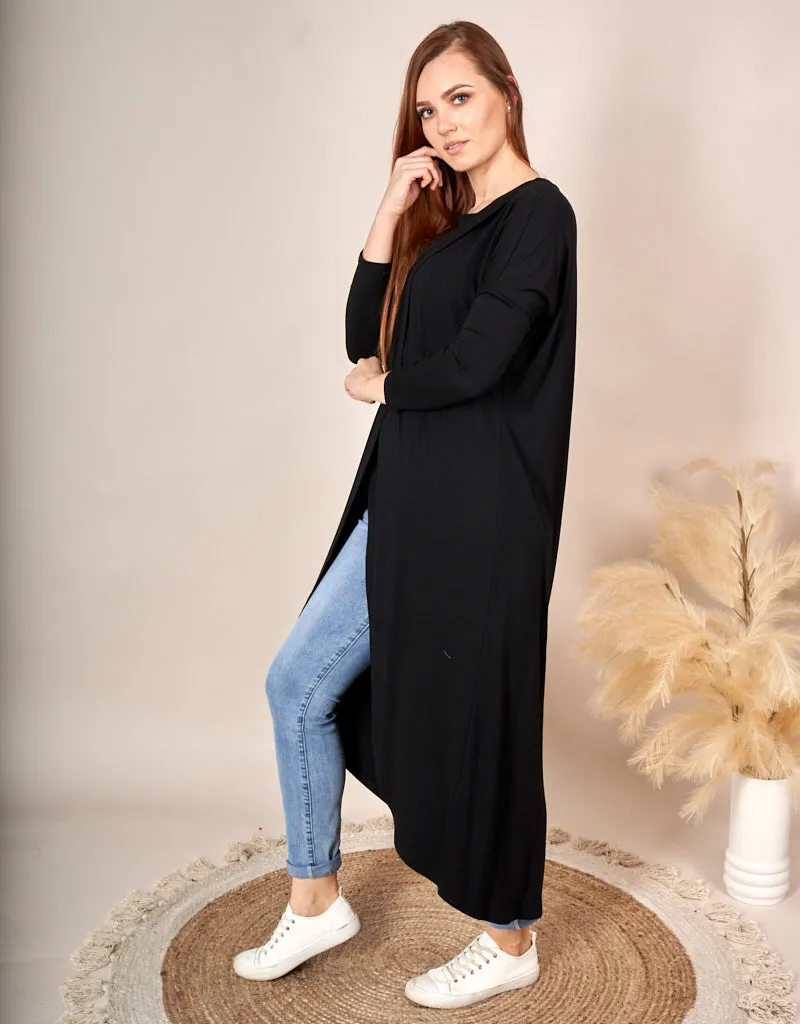 Jersey Crossover Maxi Dress