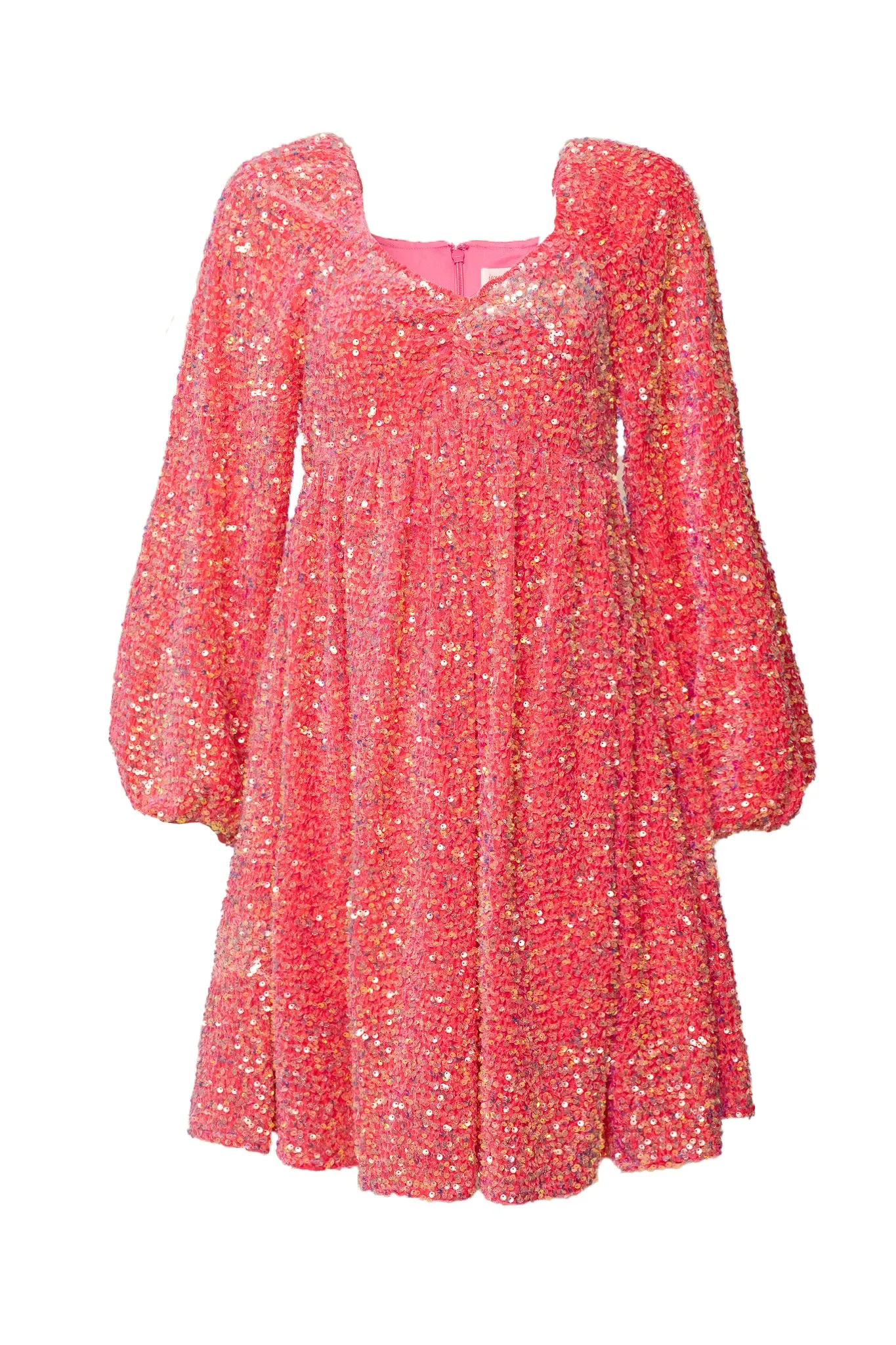 Jewel Dress in Pink Sequin - FINAL SALE