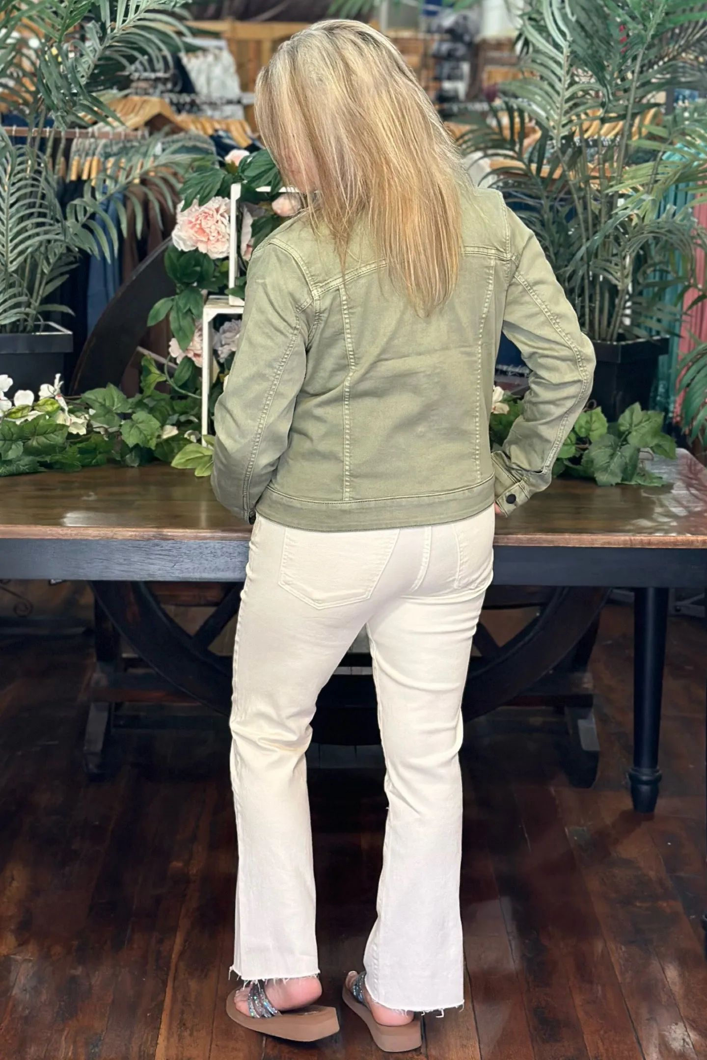 Julia Crop Jacket by Kut From The Kloth