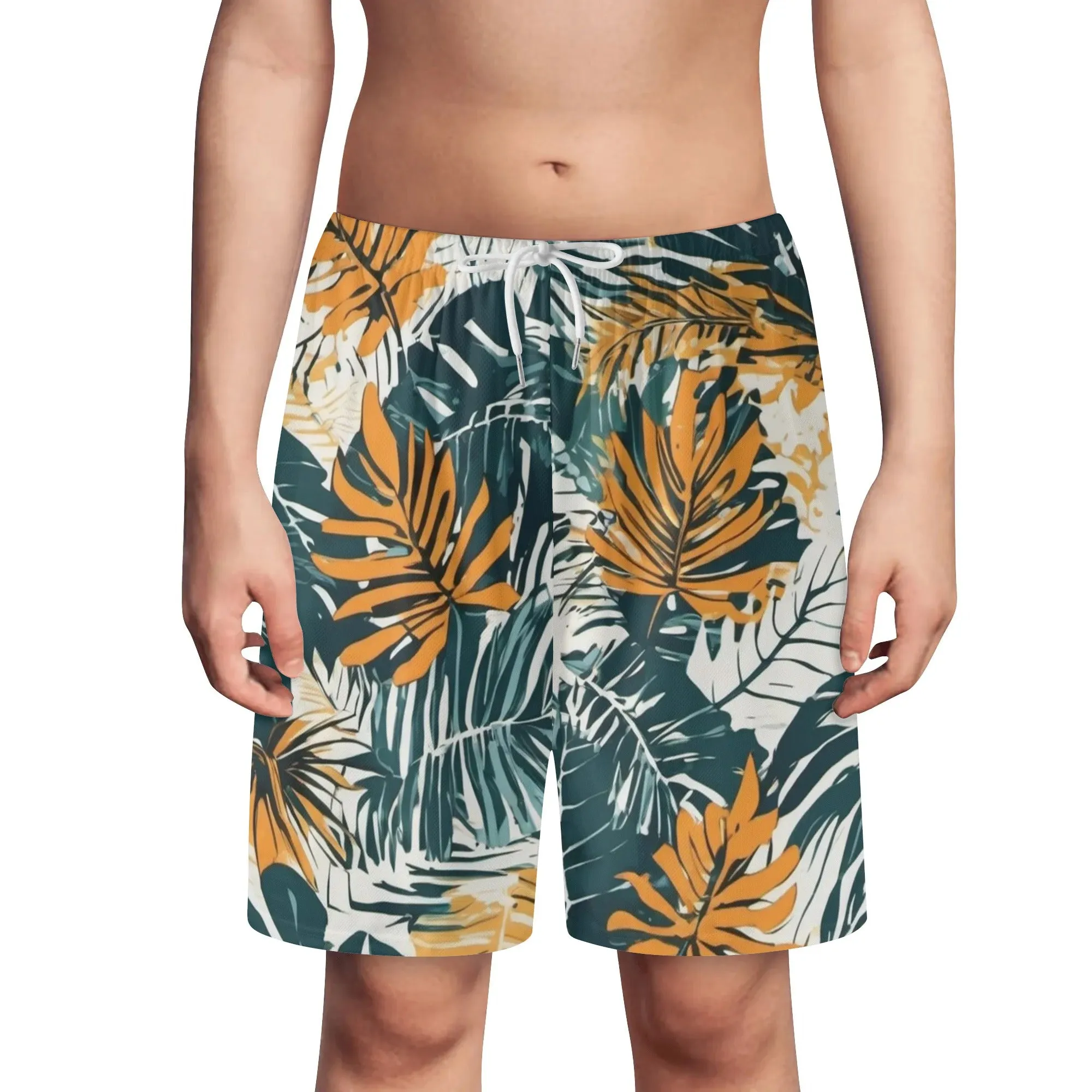 Jungle Voyage Boys Lightweight Beach Shorts