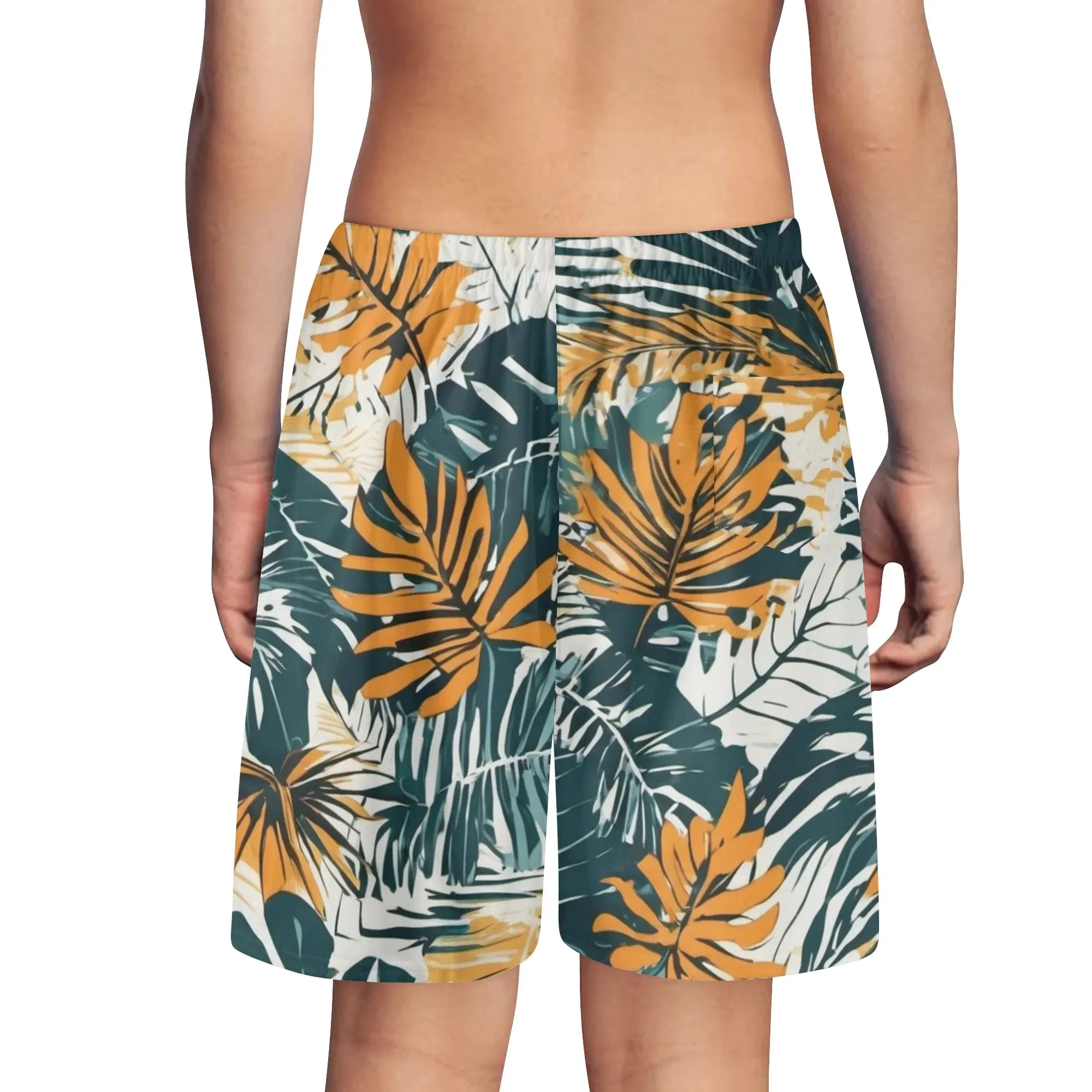 Jungle Voyage Boys Lightweight Beach Shorts