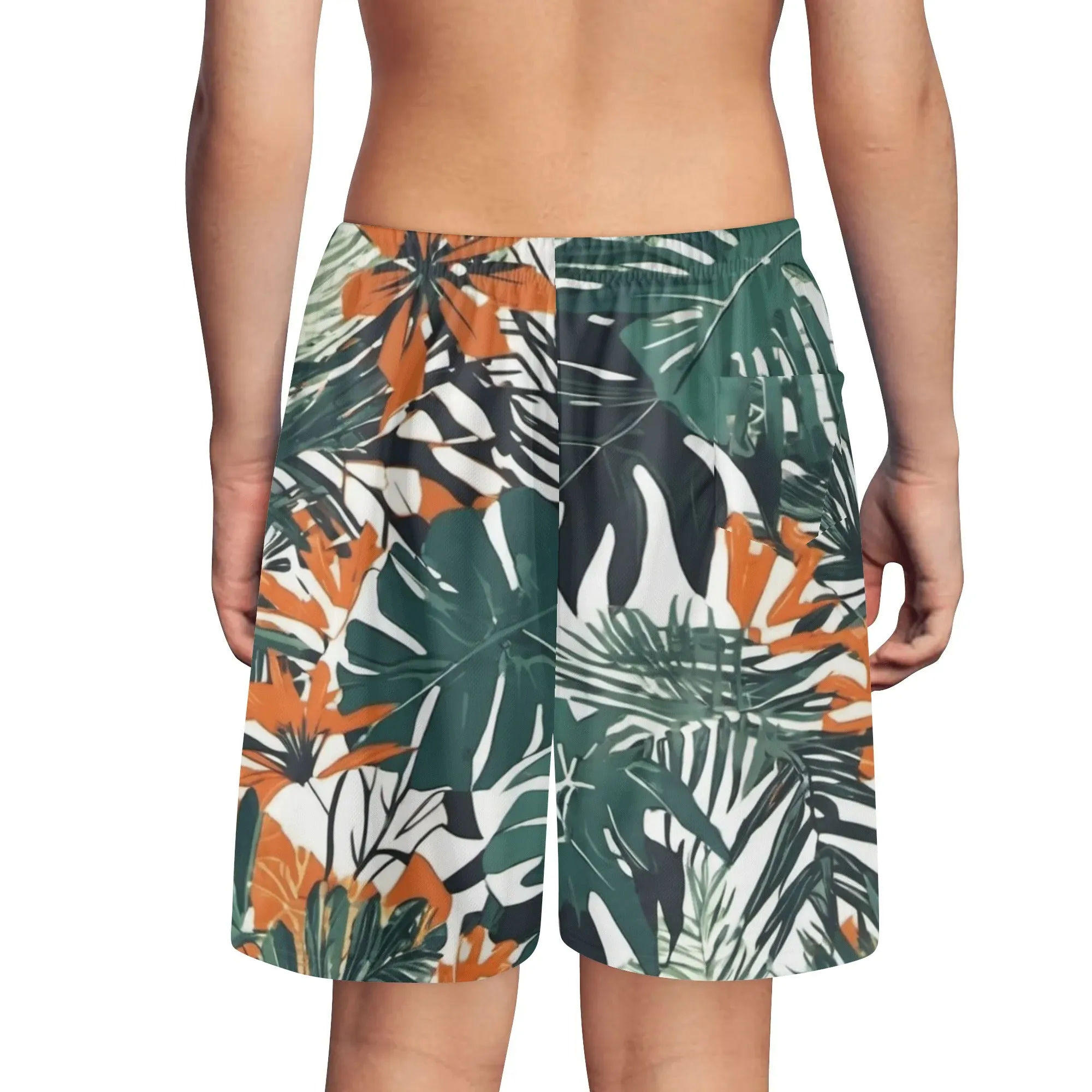 Jungle Voyage Boys Lightweight Beach Shorts