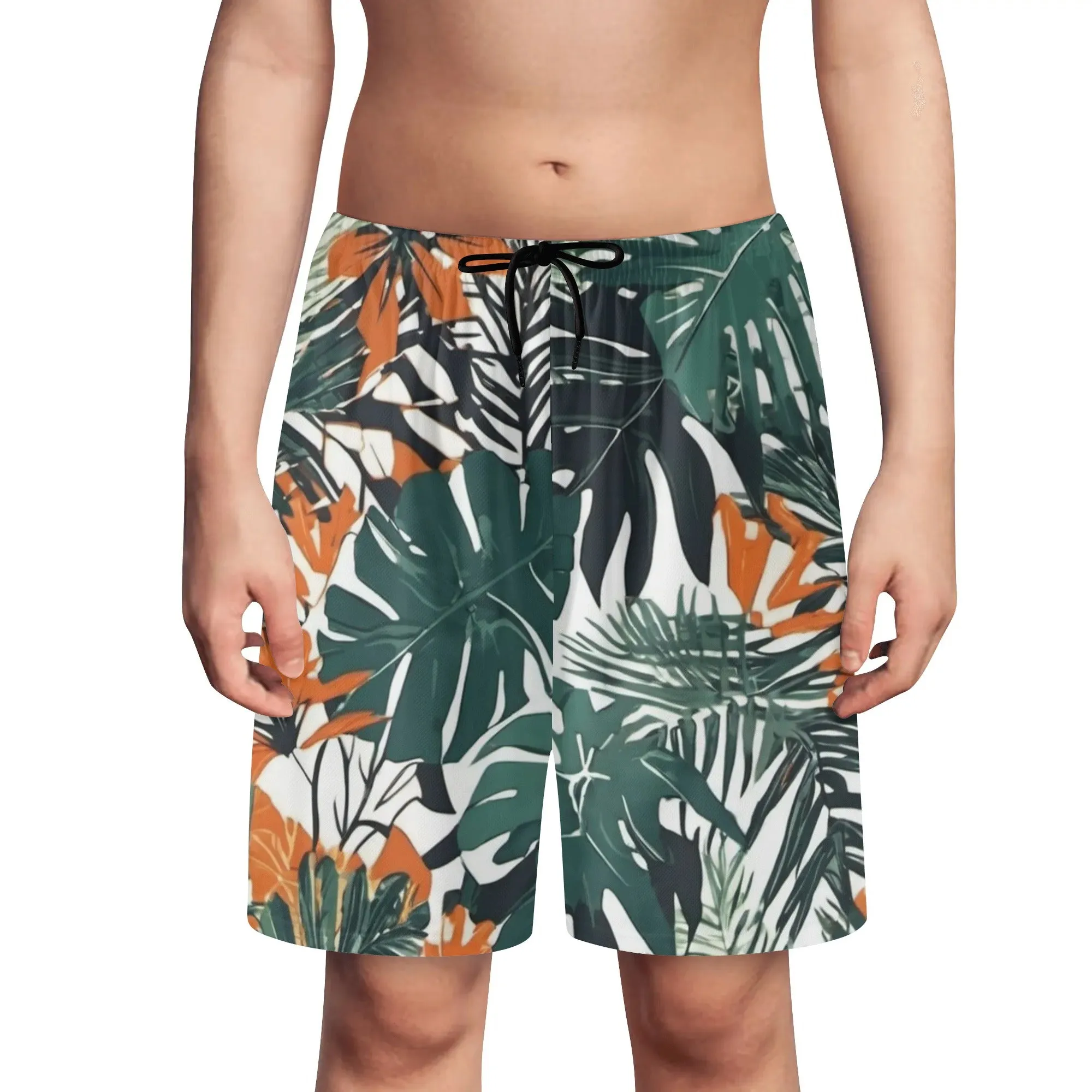 Jungle Voyage Boys Lightweight Beach Shorts