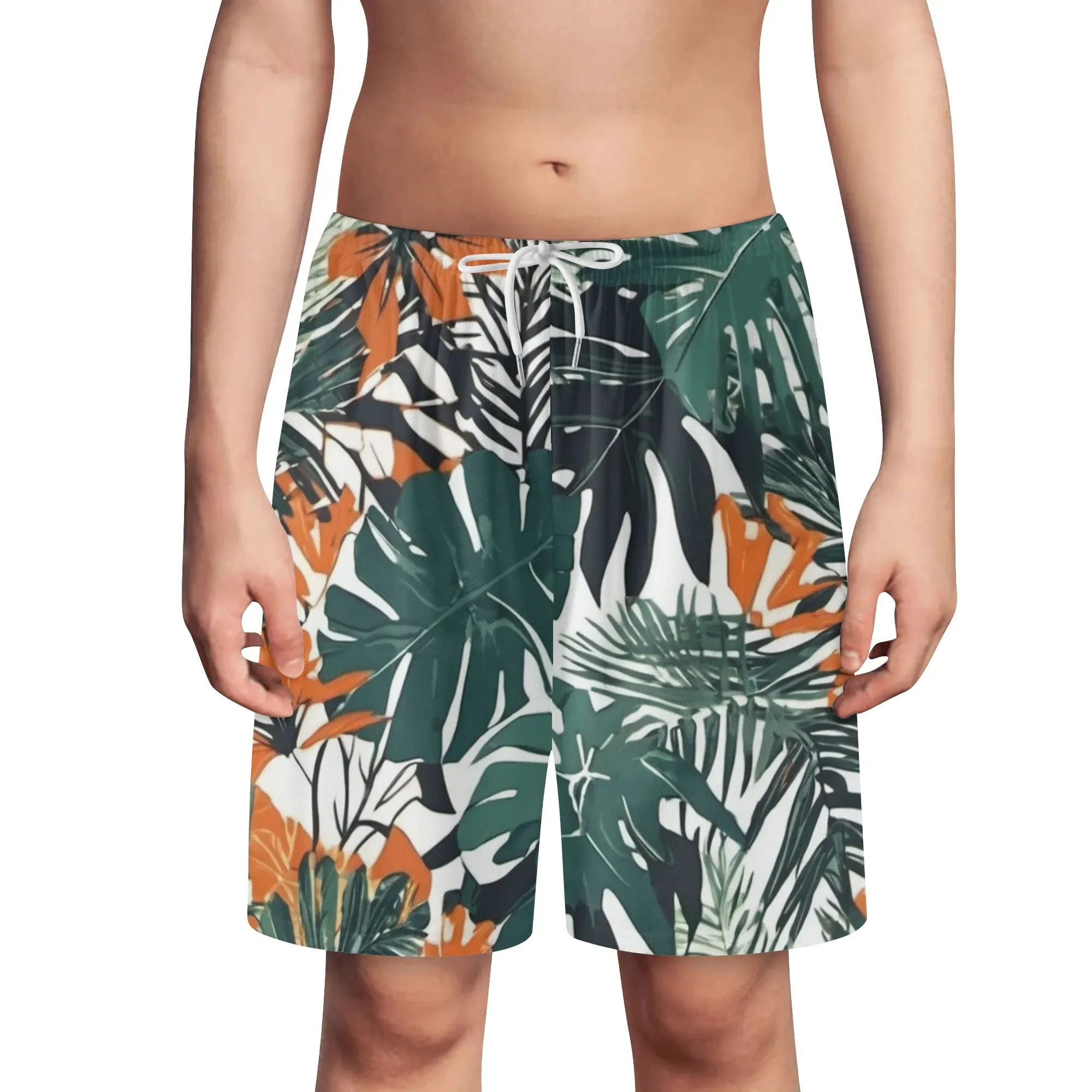 Jungle Voyage Boys Lightweight Beach Shorts