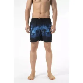 Just Cavalli Black Polyester Men Swimwear Short