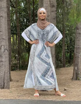 Kalara Beaded Kaftan