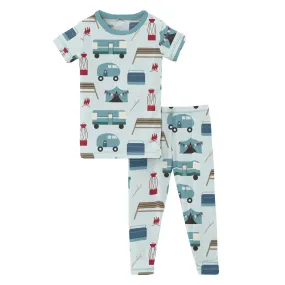 KicKee Pants Fresh Air Camping S/S Pajama Set