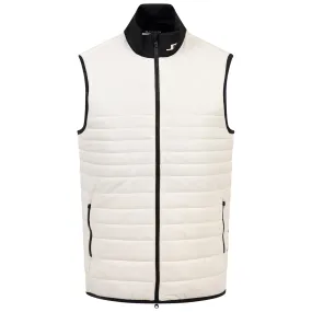 Martino LX Mid Quilt Hybrid Gilet Almond Milk Beige - SS24