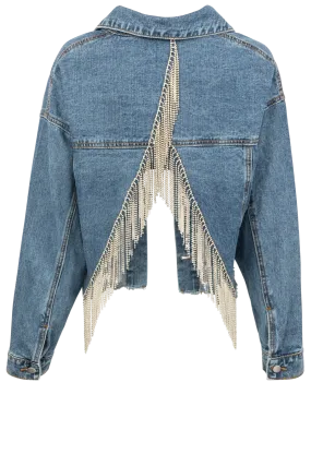 Maverick's Sparkle Denim Jacket