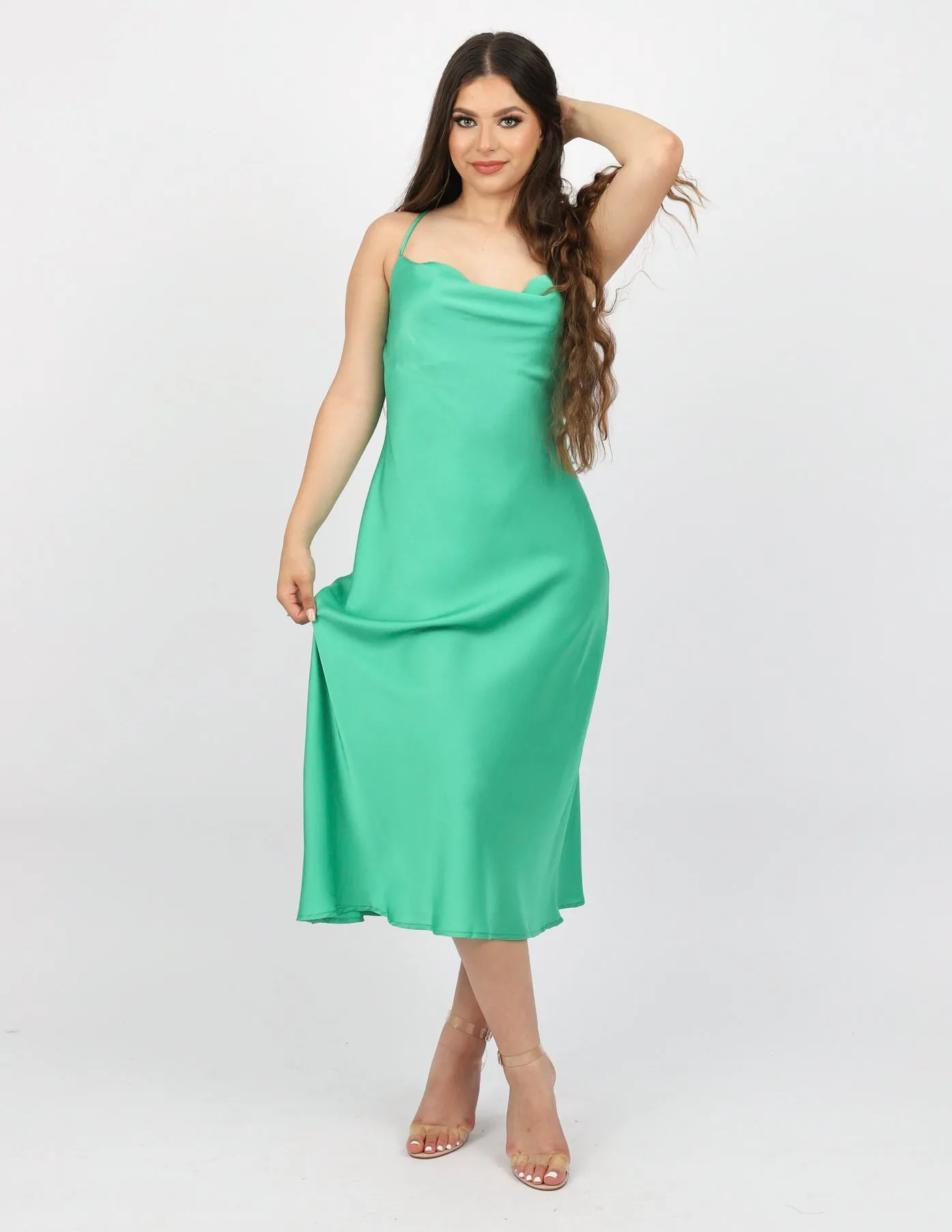 Medora Satin Dress