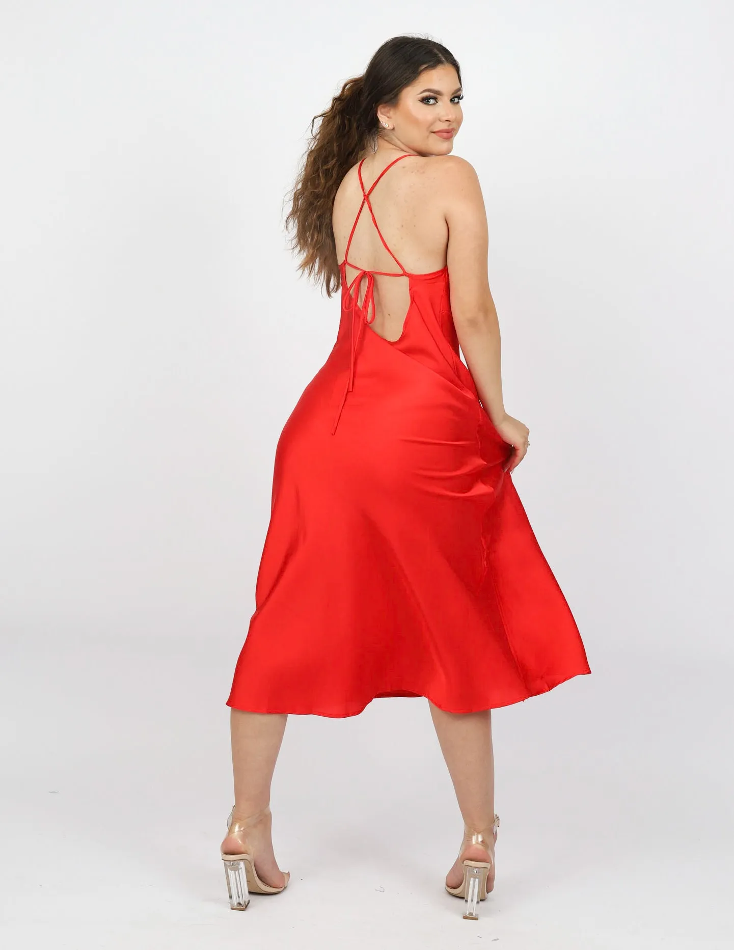 Medora Satin Dress