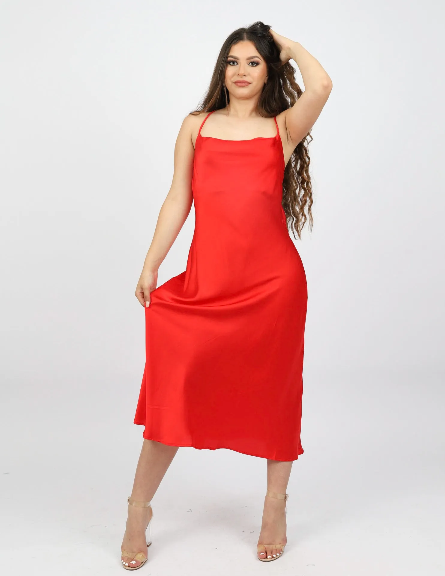 Medora Satin Dress