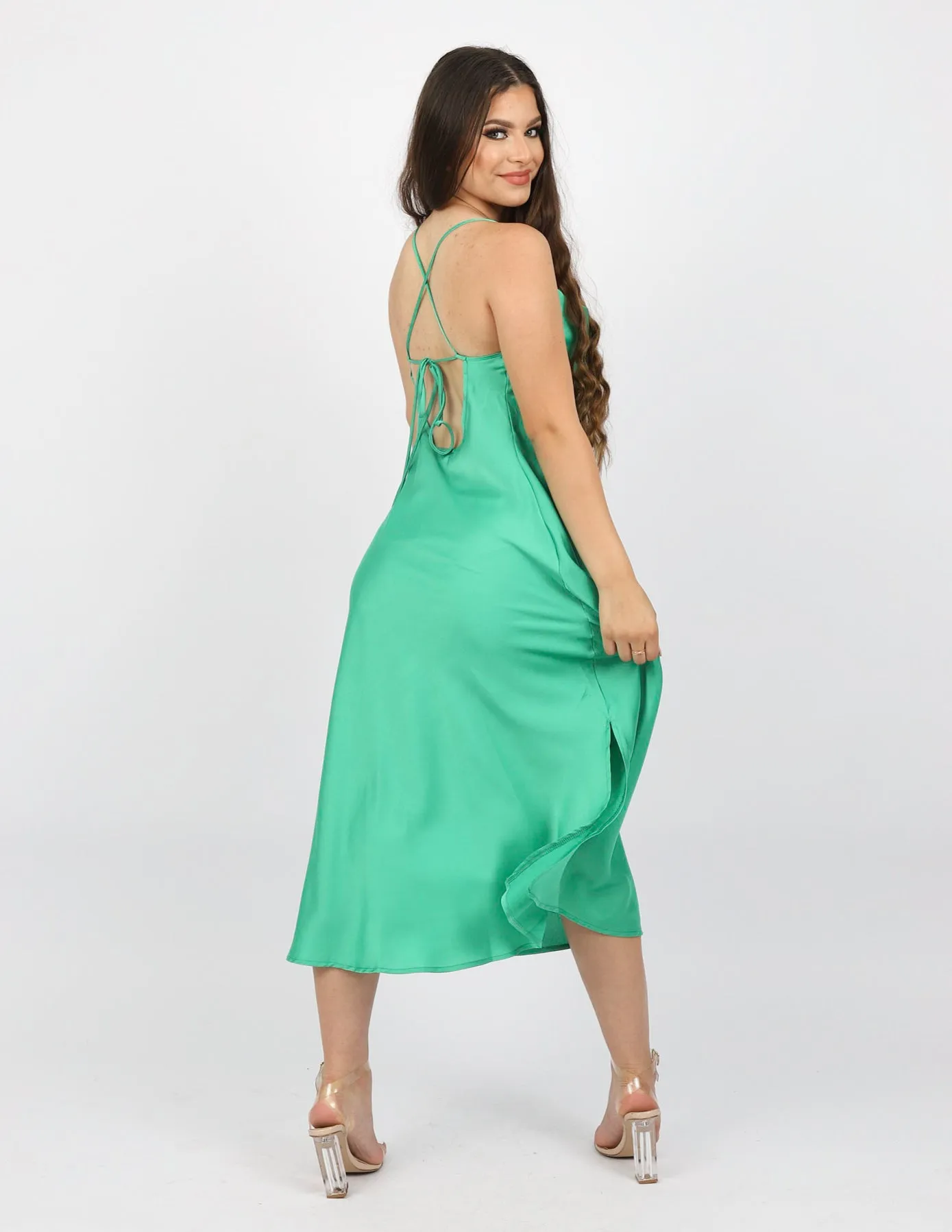 Medora Satin Dress