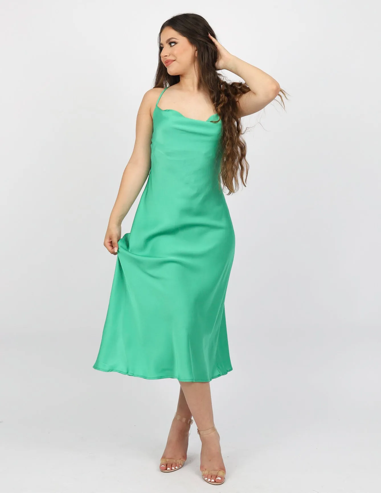 Medora Satin Dress