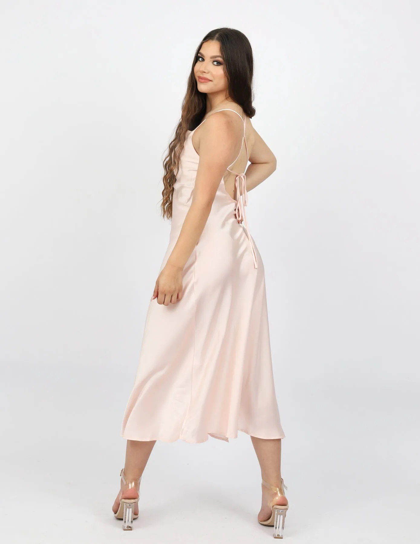 Medora Satin Dress