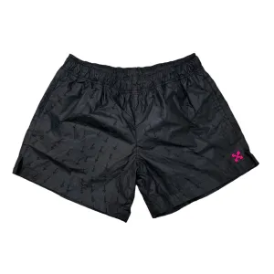 Men's Arrow Logo Swim Shorts Black Size S