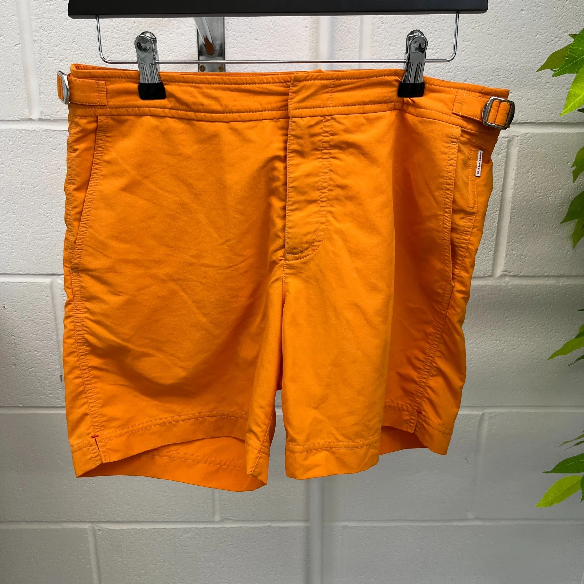 Men's Bulldog Swim Shorts Orange Size W30 / IT 46