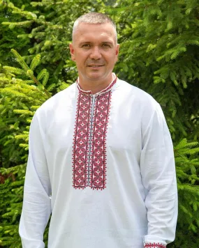 Men's embroidered shirt