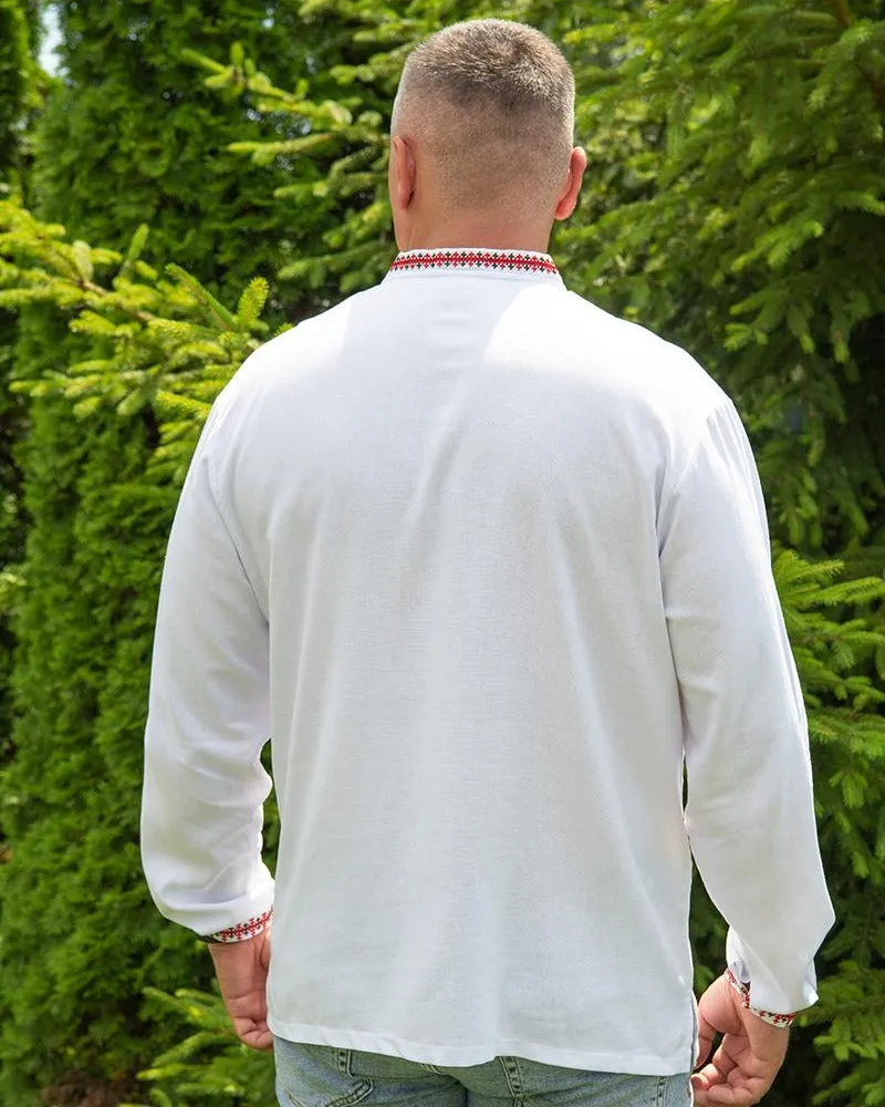 Men's embroidered shirt