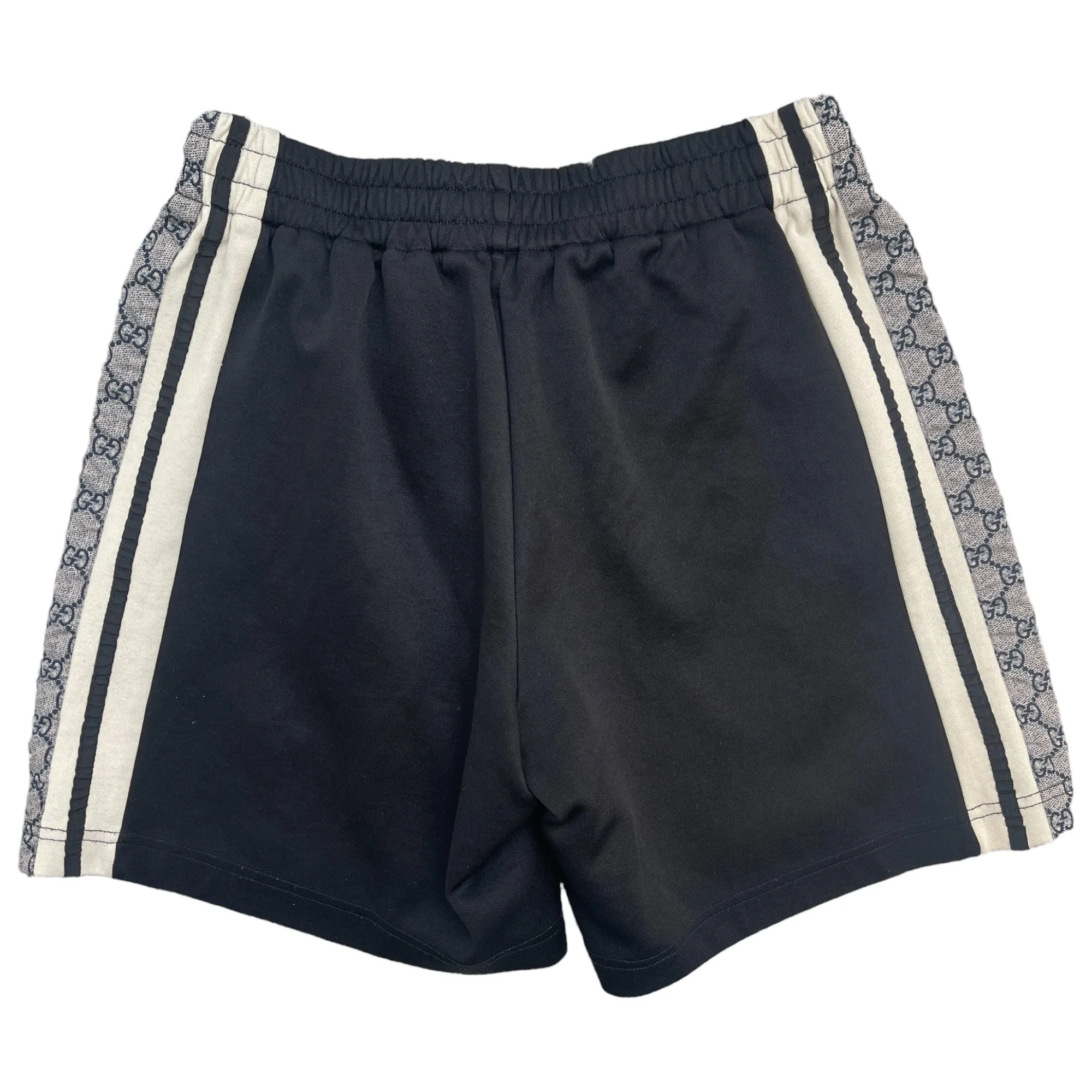 Men's Gg Supreme Stripe Shorts Black Size S