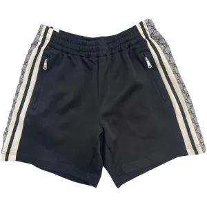 Men's Gg Supreme Stripe Shorts Black Size S