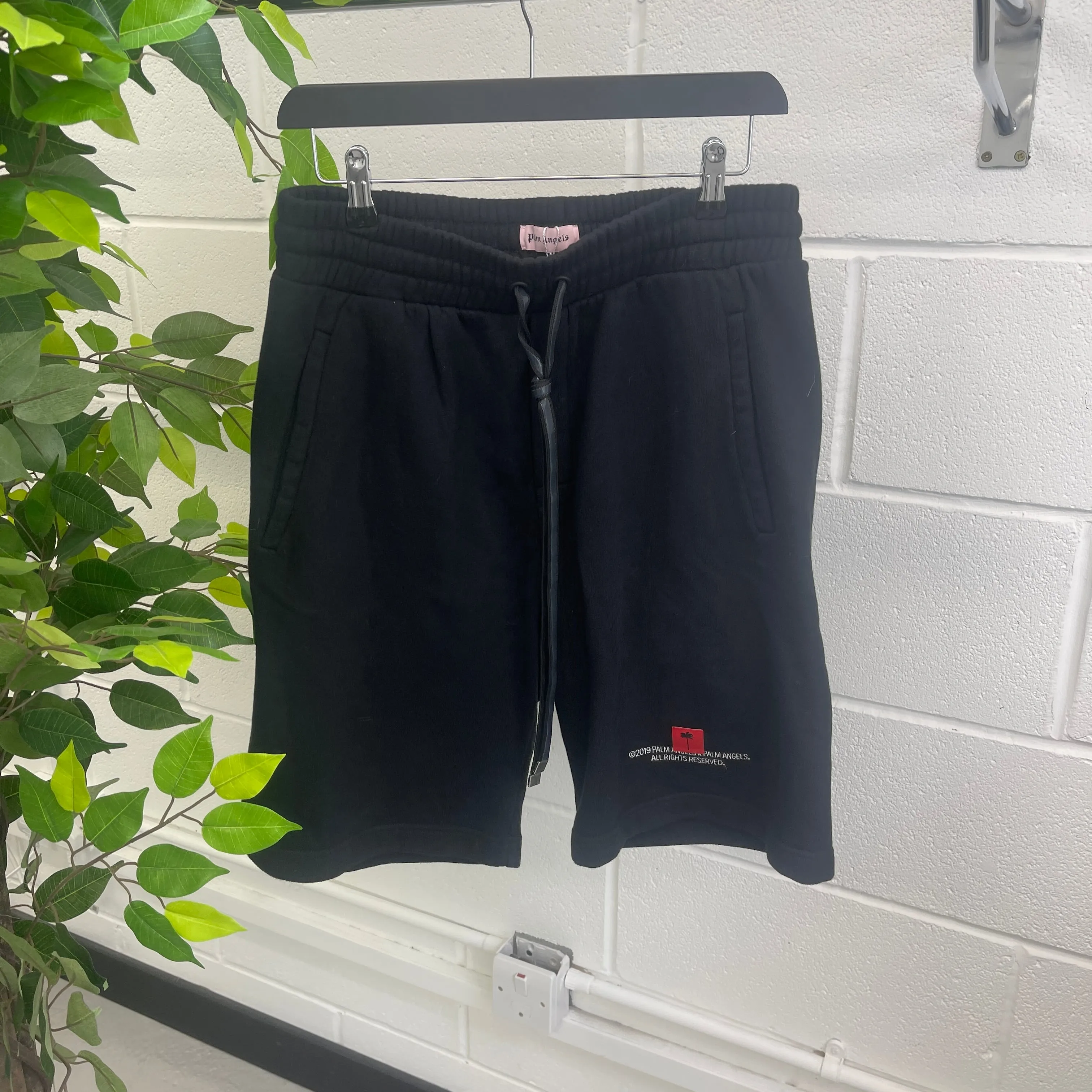 Men's Logo Shorts Black Size S