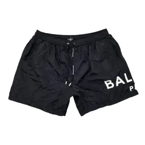 Men's Logo Swim Shorts Black Size L