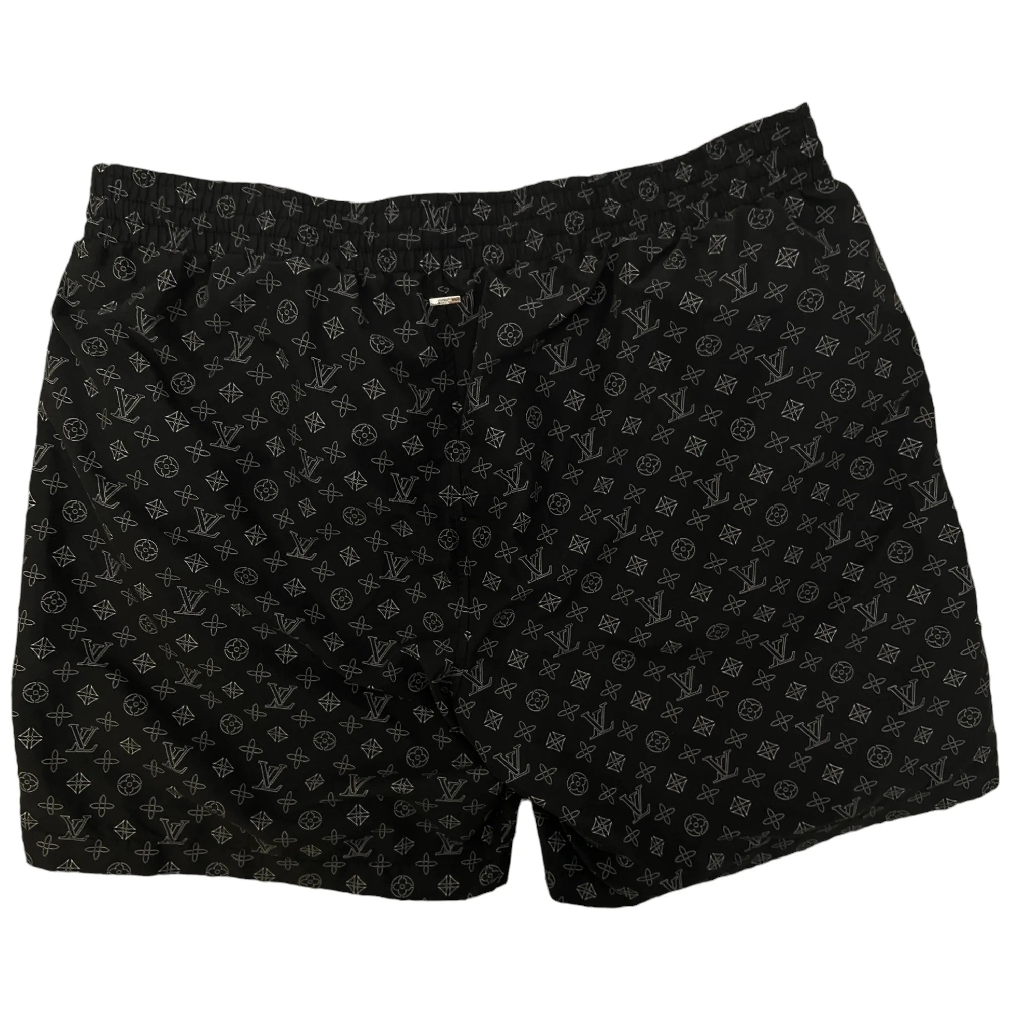 Men's Monogram Swim Shorts Black Size XL