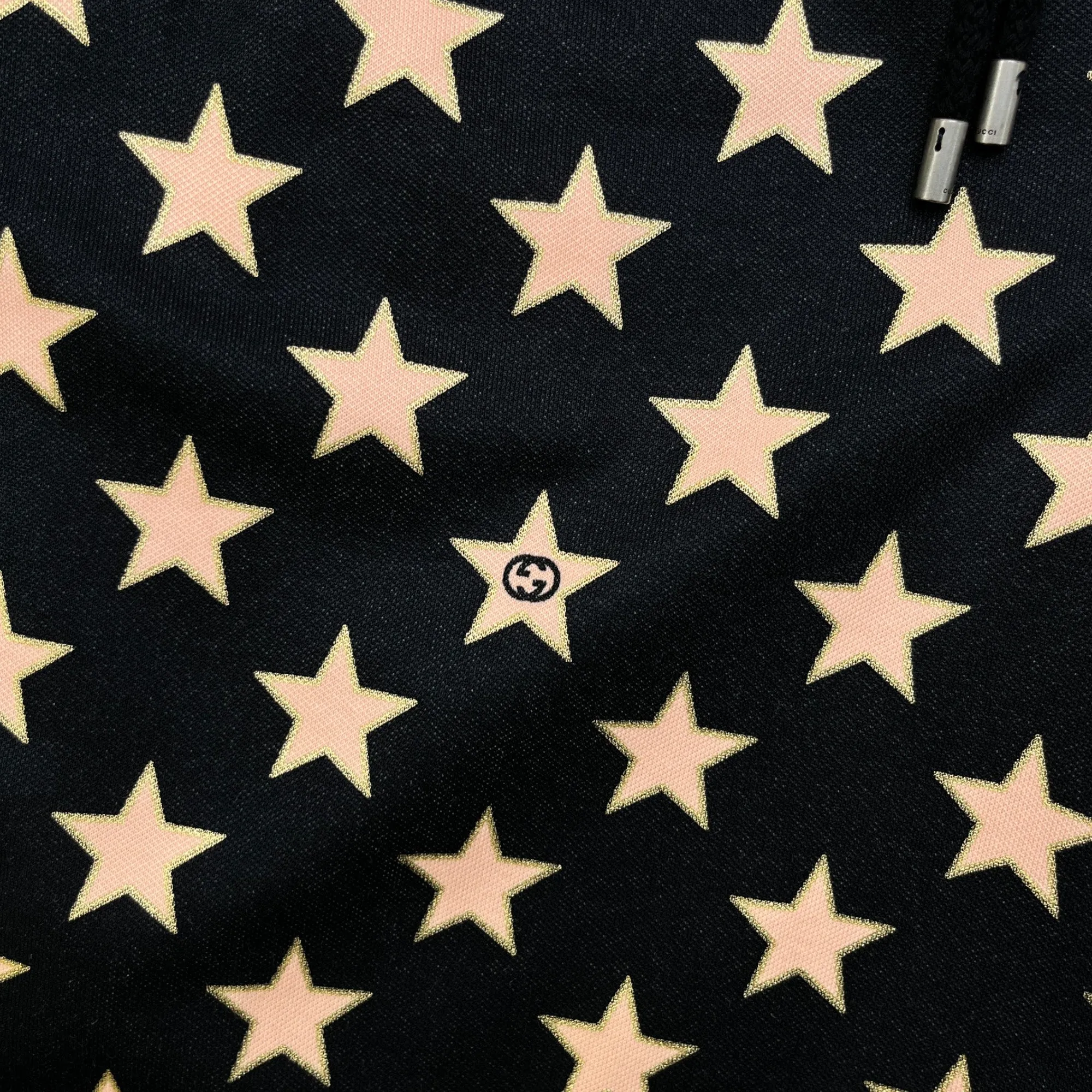 Men's Star Monogram Shorts Black Size XS